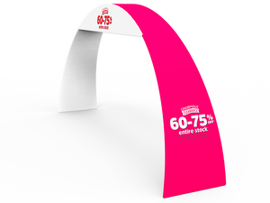 Custom Arch Banner Stand AR 04 - view 3