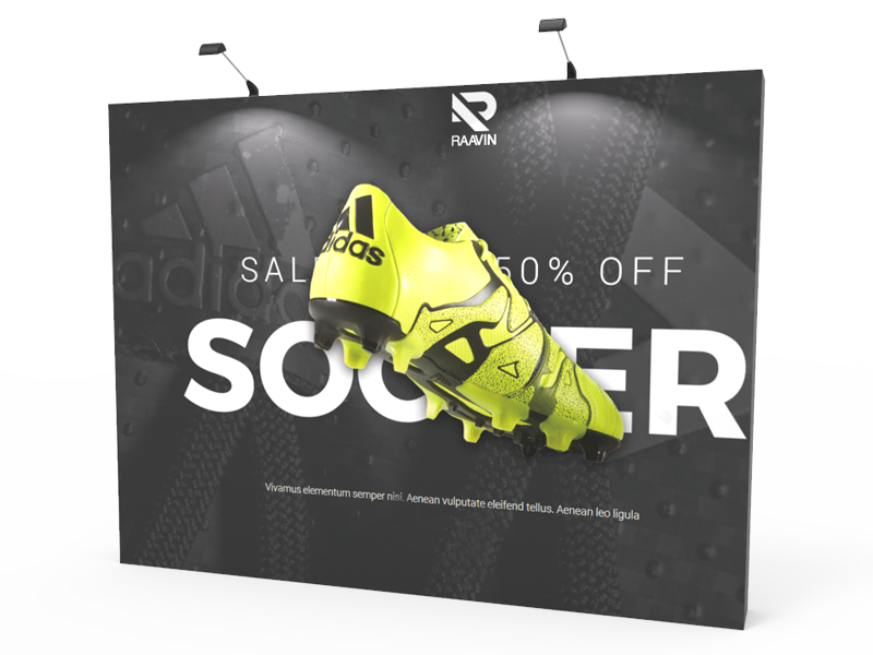 10ft-straight-expanding-pop-up-display-stand-with-front-graphic-printing
