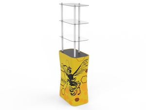 Rectangular Display Tower for trade show - view 4