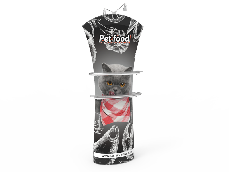 top-tension-fabric-banner-stand-curved-with-arm-shelves-view-3
