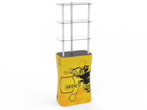 Rectangular Display Tower for trade show - view 3
