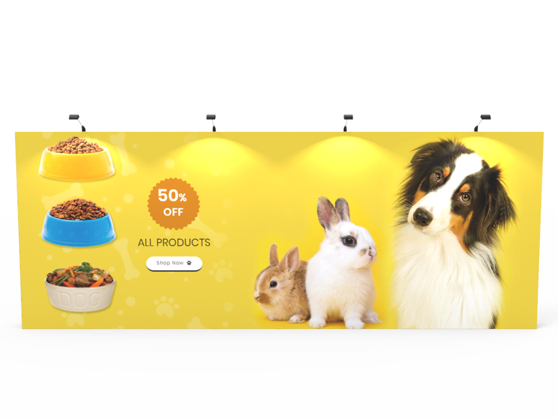 20ft-straight-expanding-pop-up-display-stand-with-front-graphic-printing-view-2