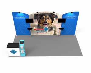 10 x 20ft Custom Trade show Booth Combo 02 - view 4