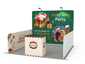 10x10ft Portable Fabric trade show booth 01 - view 4
