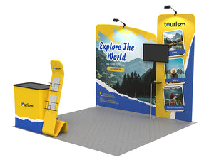 10x10ft Custom Trade Show Booth Kit 13 - view 3