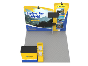 10x10ft Custom Trade Show Booth Kit 13 - view 4