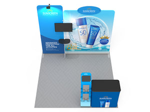 10x10ft Custom Trade Show Booth Kit 14 - view 5