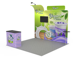 10x10ft Custom Trade Show Booth Kit 16 - view 4