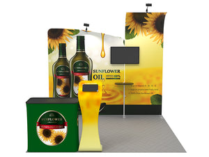 10x10ft Custom Trade Show Booth Kit 17 - view 3
