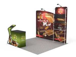 10x10ft Custom Trade Show Booth Kit 21 - view 4
