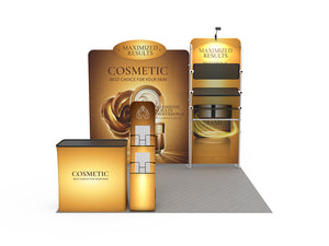 10x10ft Custom Trade Show Booth Kit 22 - view 2