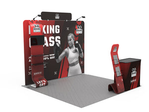 10x10ft Portable Exhibit Booth Collection F