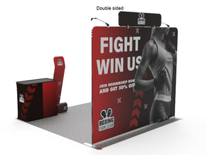 10x10ft Portable Exhibit Booth Collection F - view 5