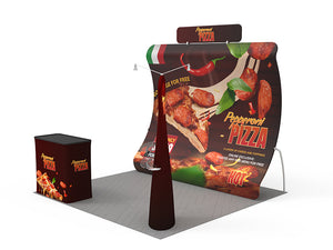 10x10ft Portable Exhibit Booth Collection H - view 3