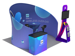 10x10ft Portable Exhibit Booth Collection K - view 2