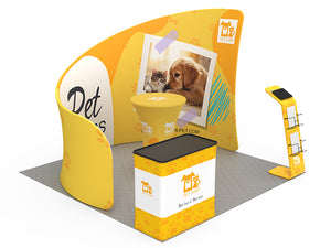 10x10ft Portable Exhibit Booth Collection L - view 2