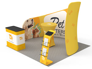 10x10ft Portable Exhibit Booth Collection L - view 3