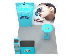 10x10ft Portable Exhibit Booth Collection N - view 5