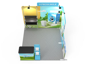 10x10ft Portable Exhibit Booth Collection O - view 4