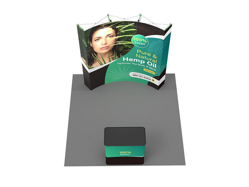 8ft-curved-expanding-pop-up-display-stand-with-shipping-case-to-podium-view-4