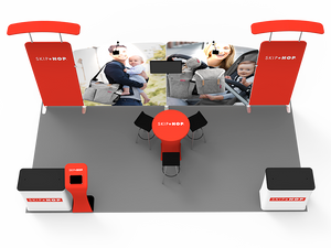 10 x 20ft Custom Trade show Booth Combo 07 - view 2