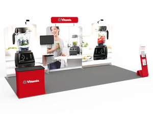 10 x 20ft Portable Exhibition Stand Display Booth 08 - view 2