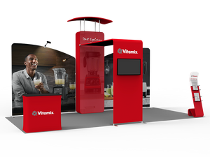 10 x 20ft Custom Trade show Booth Combo 12 - view 2