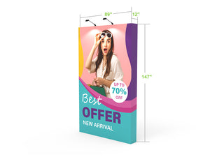 Straight - 8x12ft - Pop Up Banner Display - view 3