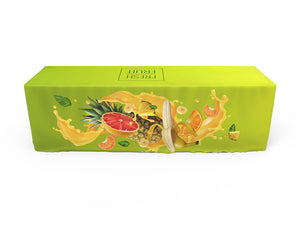 8ft Branded Printing Fitted Fabric Table Cloth - view 5