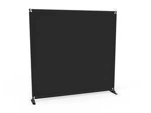 Telescopic Chroma Key Tension Fabric Backdrop 8x8ft - Black & White