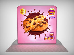 8ft Free Standing Light Box Trade Show Display - view 2