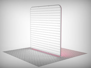 8ft Free Standing Light Box Trade Show Display - view 4