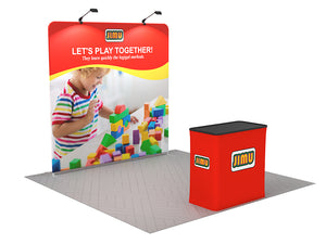Custom Branded Straight 8ft trade show display kit 01 - view 3