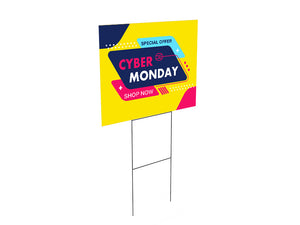 Yard Sign with H-Frame - view 4